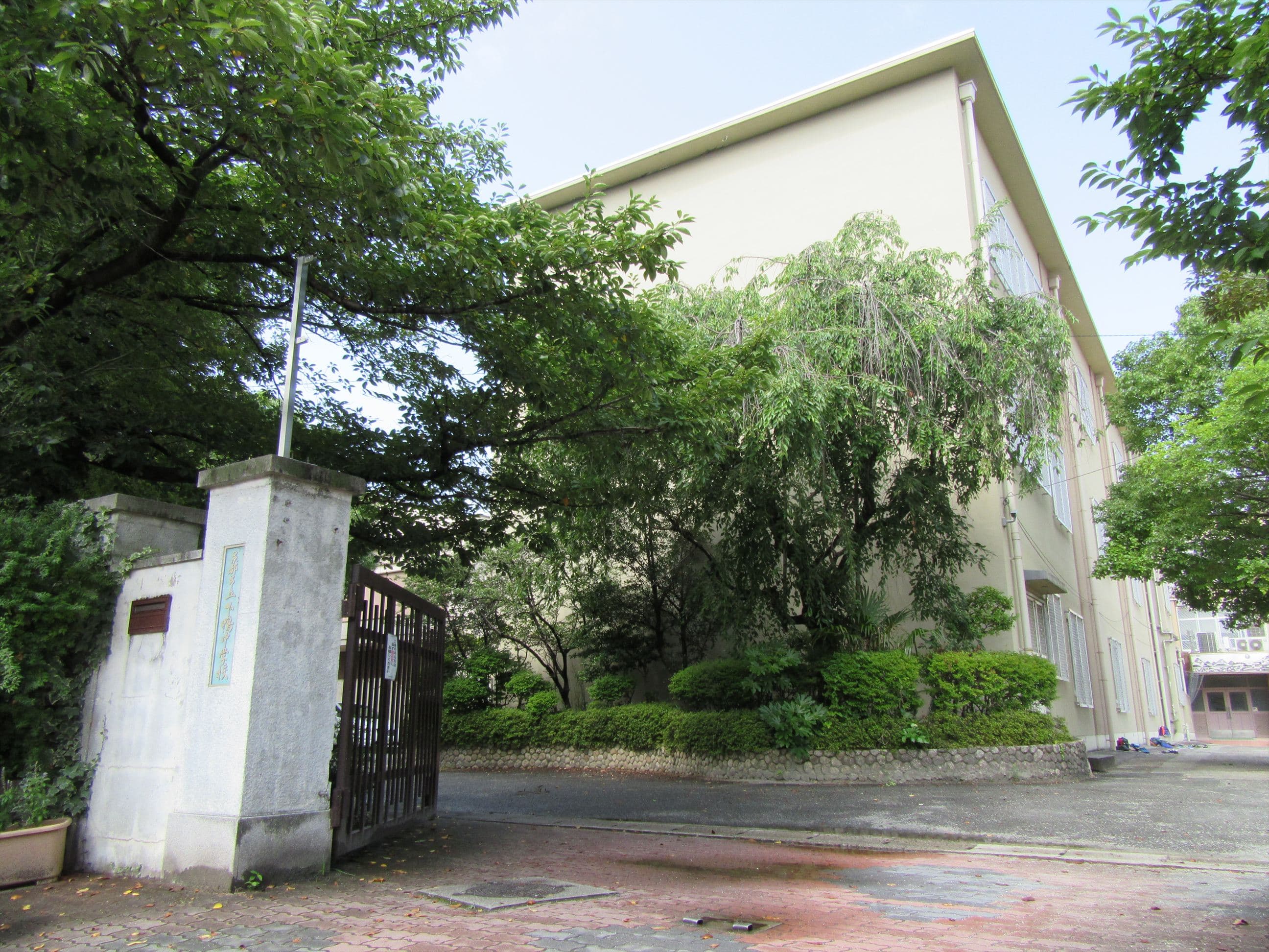 京都市立下鴨中学校（京都市左京区）