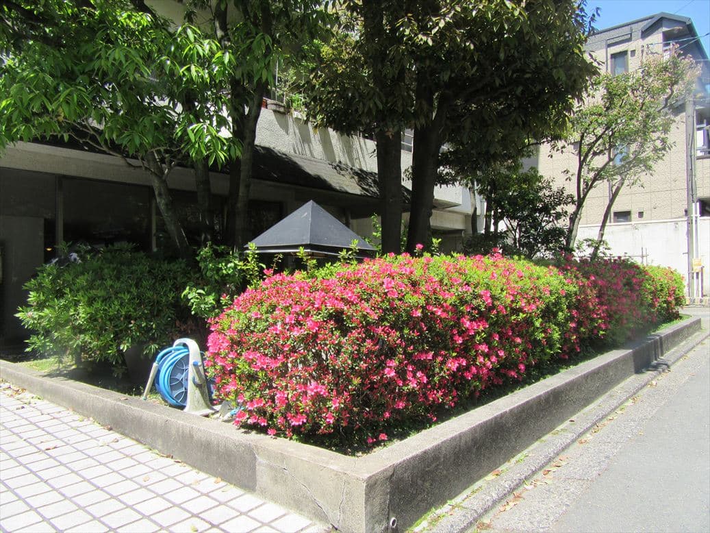 京都グランドハイツの外観