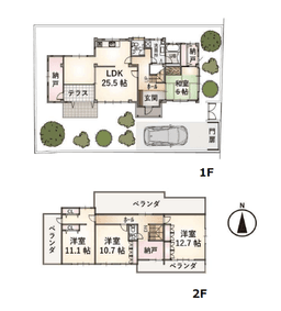 左京区岩倉三宅町の家の画像