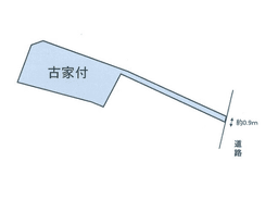 左京区岩倉長谷町の宅地の画像