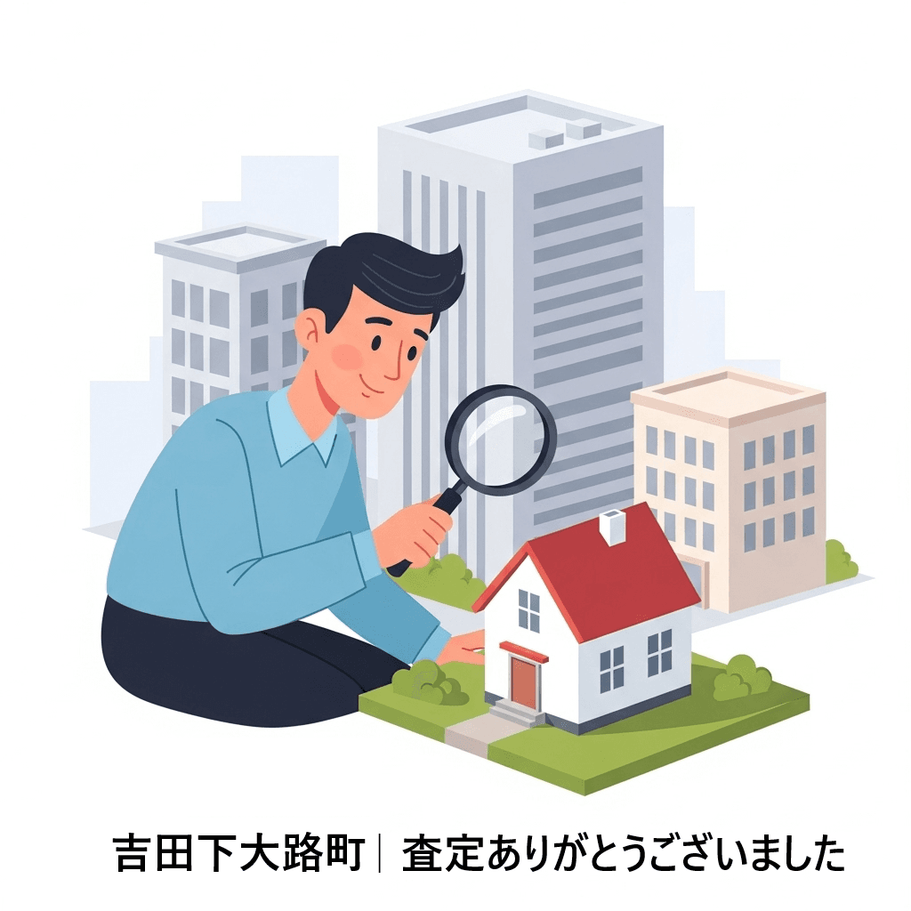 吉田下大路町｜売土地｜1,849万円査定（2025年6月）