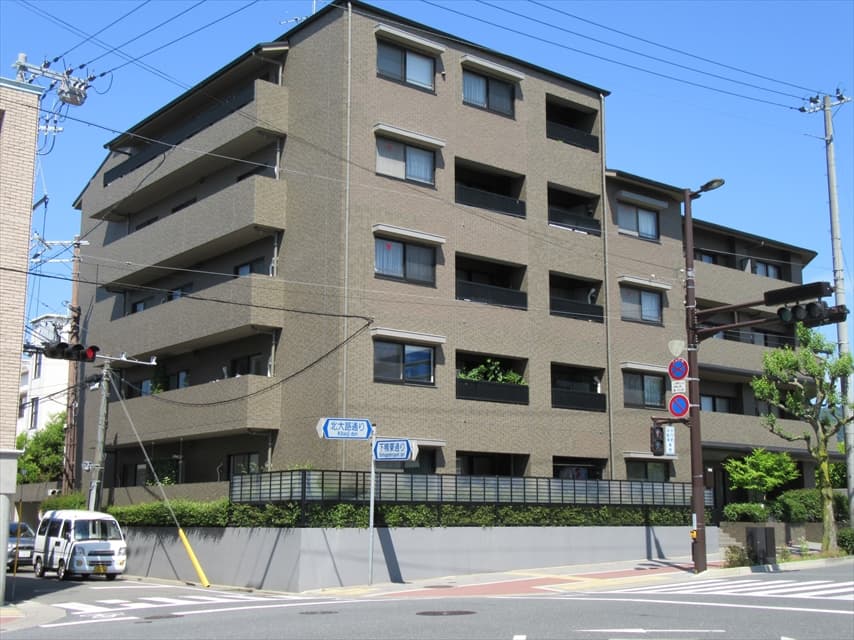 パークハイム下鴨の外観