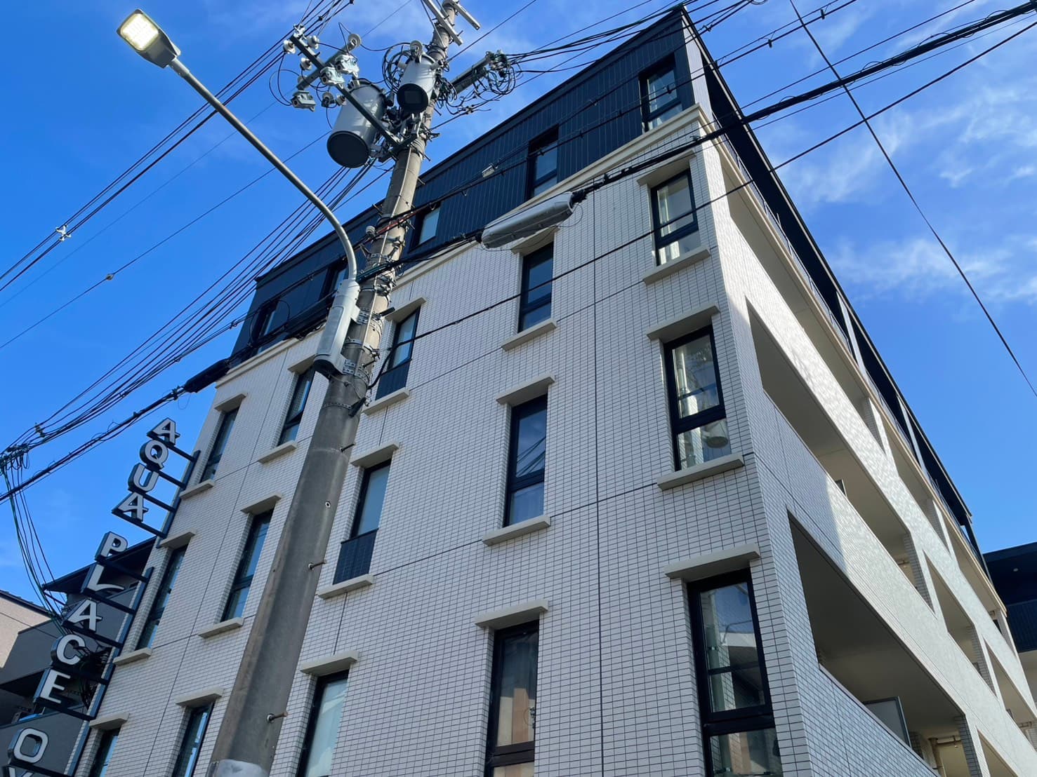 アクアプレイス京大北OXの外観