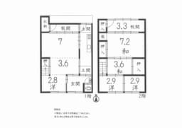 左京区一乗寺里ノ前町の家の画像