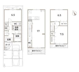 左京区高野竹屋町の家の画像