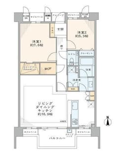 グランドメゾン京都岡崎（２階部分）の画像