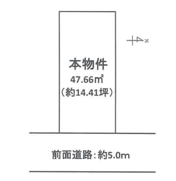 左京区岡崎天王町の宅地の画像