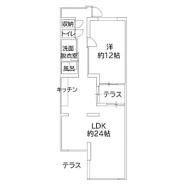 ハイツエンペラー下鴨泉の森（１階部分）の画像