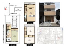 左京区田中高原町の家の画像