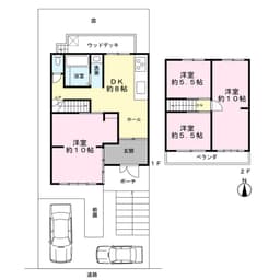 左京区岩倉中在地町の家の画像