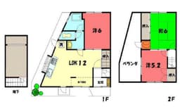 左京区北白川仕伏町の家の画像