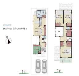 左京区一乗寺中ノ田町の家の画像