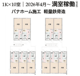 左京区北白川山田町の一棟アパートの画像