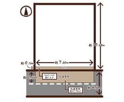 左京区田中古川町の宅地の画像