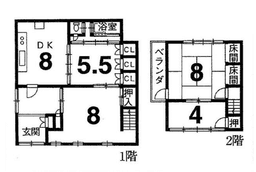 左京区難波町の家の画像