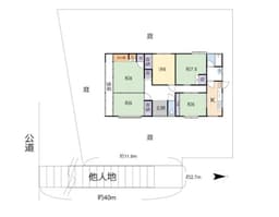 左京区岩倉花園町 中古戸建｜平屋・ワンフロア設計・閑静な住宅街・自然豊かな住環境の画像