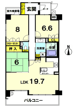 リーガル京都北白川(2階部分)の画像