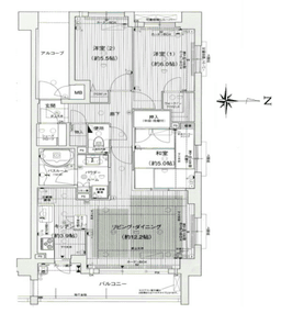 プレサンス京都一乗寺(3階部分)の画像