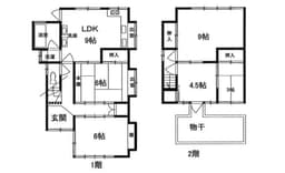 左京区修学院千万田町の家の画像