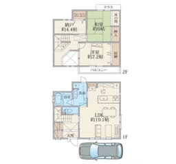 左京区田中南大久保町の家の画像