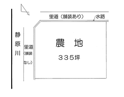 左京区静市静原町の農地の画像