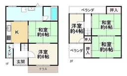 左京区田中大久保町の家の画像