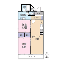 白川セントラルハイツ 4階|令和8年5月改装完了予定・南向き・生活利便性良好の画像