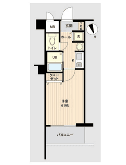 【左京区浄土寺|中古マンション|オーナーチェンジ物件】プレサンス京大東 6階・最上階の画像
