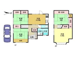 【左京区静市市原町|中古戸建】北東角地×お庭付き、2面採光の明るいリビングと整った美しい街並みの画像