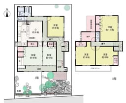 【左京区北白川別当町|中古一戸建て】2階から大文字山を望む贅沢、南向きの豊かな陽光・前道6mで駐車もスムーズの画像