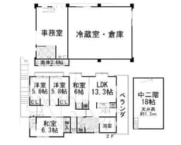 【左京区岩倉花園町|店舗・事務所】駐車4台可能、左京区で店舗・事務所をお探しの方へ。の画像