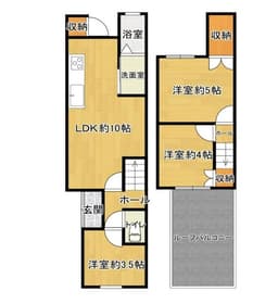 【左京区田中東春菜町|オーナーチェンジ物件】2拠点のスーパーが徒歩圏内で生活便利!の画像