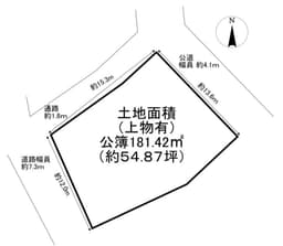 【左京区上高野木ノ下町|売土地】陽当たりと風通しに恵まれた左京区上高野木ノ下町の建築条件無売土地の画像