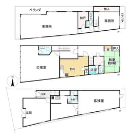 【収益物件|左京区上高野上荒蒔町】白川通沿い×オーナーチェンジ|安定稼働が魅力の鉄骨造3階建てビルの画像