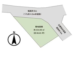 【左京区岩倉花園町|建築条件無売土地】広々約65坪の開放的な立地条件|陽当たり・通風良好の画像