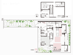【中古戸建て|左京区松ヶ崎東町】北欧の陽だまりのような温もり。珪藻土や無垢材を使った心地よいシンプルモダンな家の画像