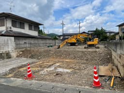 【左京区岩倉中町|建築条件無売土地】陽当たり良好な南向き×更地渡し!6m道路で駐車もラクラクな立地条件の画像