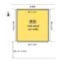 【左京区一乗寺染殿町|売土地】陽当たりあふれる南向き×広々約42坪!駅徒歩5分の暮らしやすい一乗寺エリアの画像