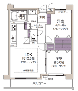 【左京区岩倉西宮田町|中古マンション|宝ヶ池通パーク・ホームズ】2026年10月リノベーション済・ペット飼育可能(規約あり)の画像