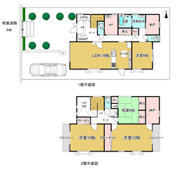 【左京区北白川小倉町|中古一戸建て】軽量鉄骨造・前道6mのゆとり!買い物に便利な立地条件、北白川の快適ライフの画像